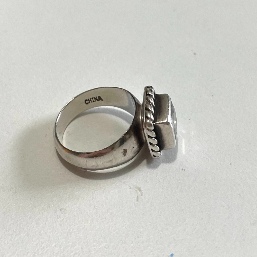 Silpada Sterling Silver Cubic Zirconia Ring Size 6-Stunning! - Picture 6 of 7